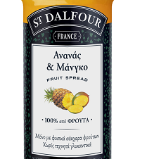 Μαρμελάδα Ανανάς Και Μάνγκο St. Dalfour (284 g)