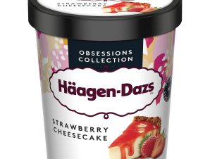 ΠΑΓΩΤΌ STRAWBERRY CHEESECAKE HAAGEN DAZS (460 ML)