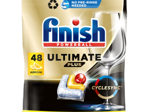 Κάψουλες Πλυντηρίου Πιάτων Ultimate Plus All in 1 Λεμόνι Finish (24+ 24τεμ)