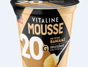 Mousse Βανίλια Protein Vitaline Δέλτα (200g)