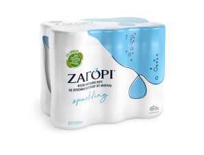 Νερό Φυσικό Μεταλλικό Ανθρακούχο Ζαγόρι Sparkling (6×330 ml)